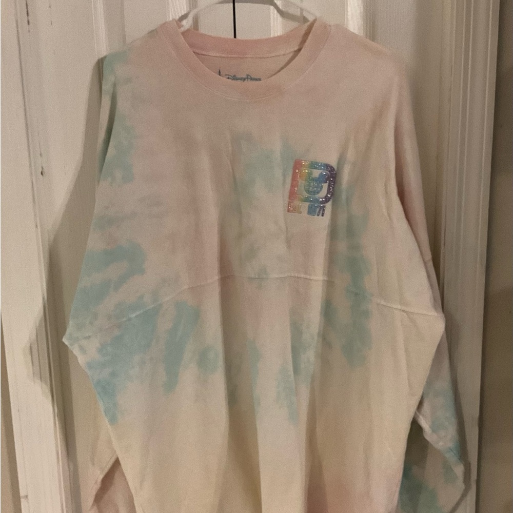 Walt Disney World Parks Official Spirit Jersey- Tie-Dye Rainbow